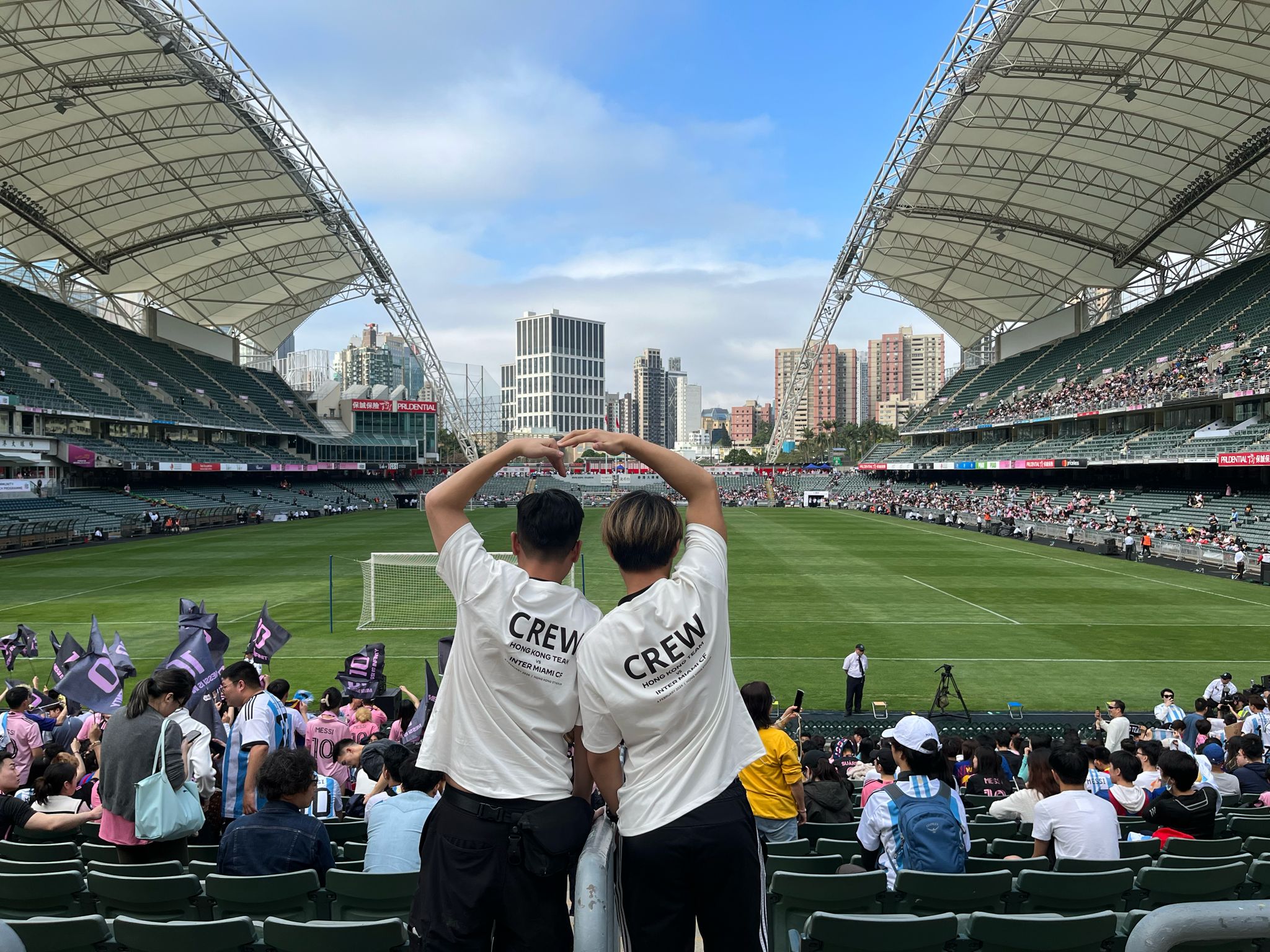 「國際邁阿密CF公開訓練及表演賽」志願服務